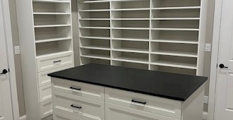 Walk In Closet with Island