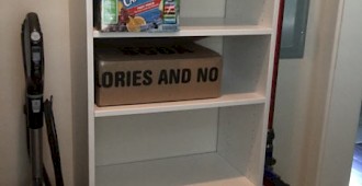 Custom Utility Room Shelving