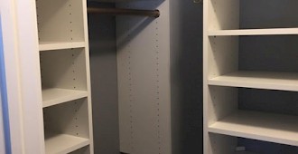 Custom Walk-In Closet Organizers