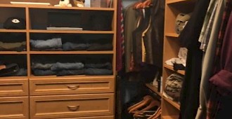 Master Bedroom Custom Closet System