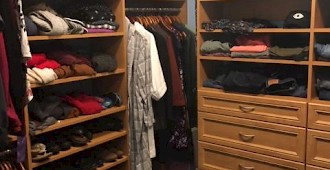 Master Bedroom Custom Closet System