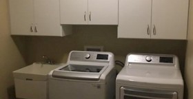 Custom Laundry Room Cabinets