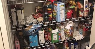 Before Custom Kitchen Pantry System