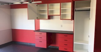 Lava Custom Garage Cabinet System