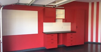 Lava Custom Garage Cabinet System