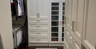Walk In Custom Closet System