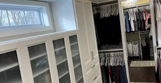 Walk In Custom Closet System