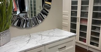 Walk In Custom Closet System